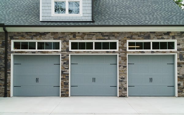 Residential house car garage doors
