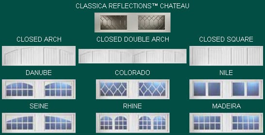 Classica Garage Door Windows