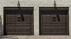 Action Garage Doors repairs, install, services and maintains two car wooden garage doors for residential homes and commercial businesses in Channelview Texas