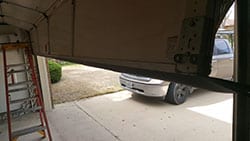 Broken Garage Door