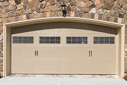 Residential house garage door install, service, repair, and maintenance by Action Garage Doors in Burleson Texas area of the Dallas Fort Worth metropolitan center