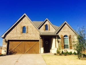 Two story house with nice wooden garage Two story house with nice wooden garage