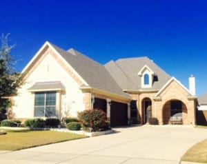 Resident of Marshall Ridge subdivision in Keller TX called Action Garage Door to perform special wooden carriage style three car garage installation and were pleased with results