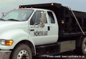 City Truck with Northlake written on the side