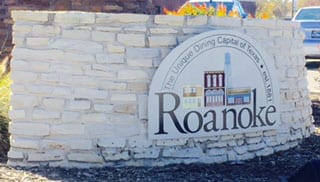 City Offices of Roanoke Texas a city that Action Garage Doors has been servicing with garage door repairs and install for decades