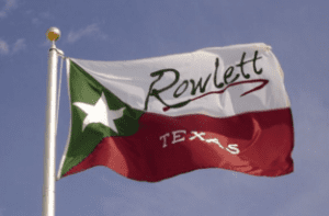 city of rowlett tx flag